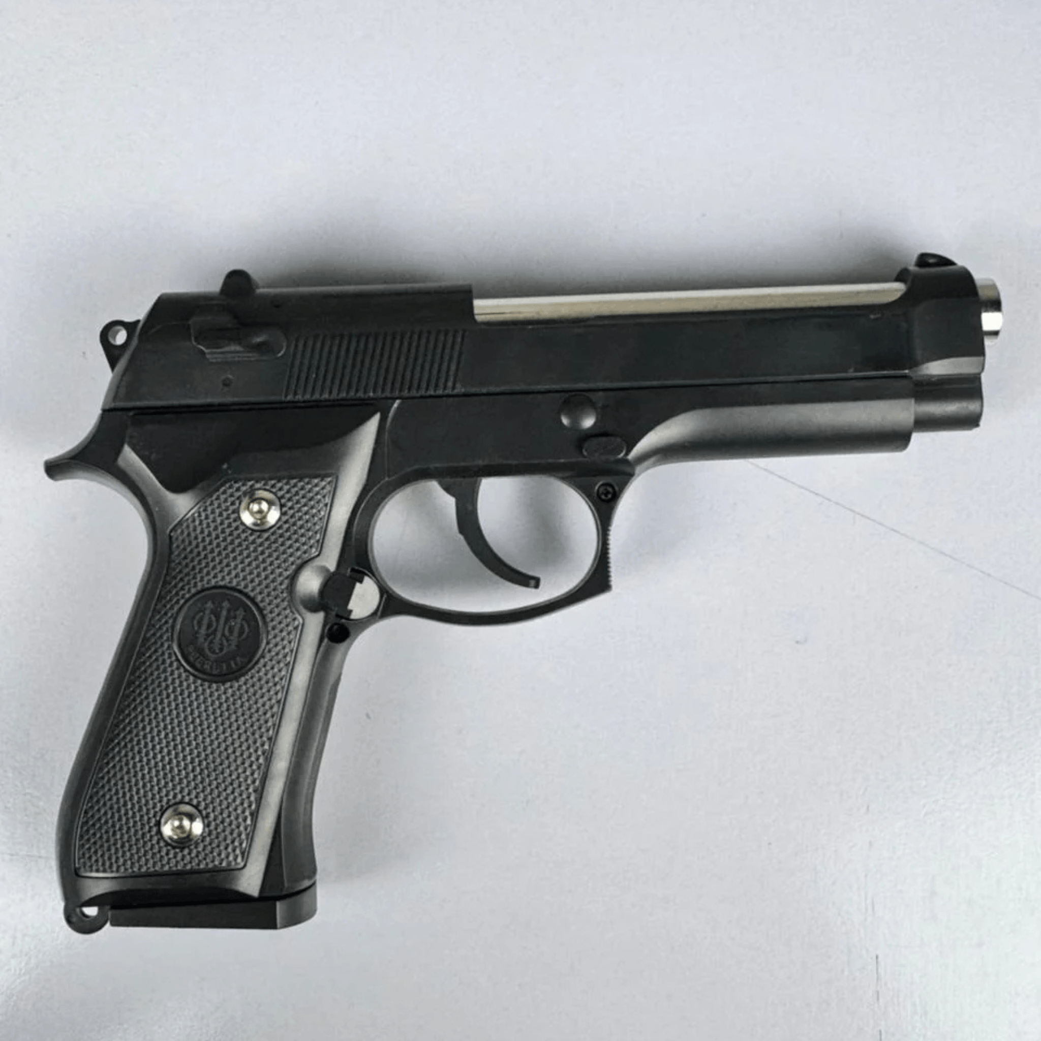 Silver M92 Beretta Airsoft Toy Gun