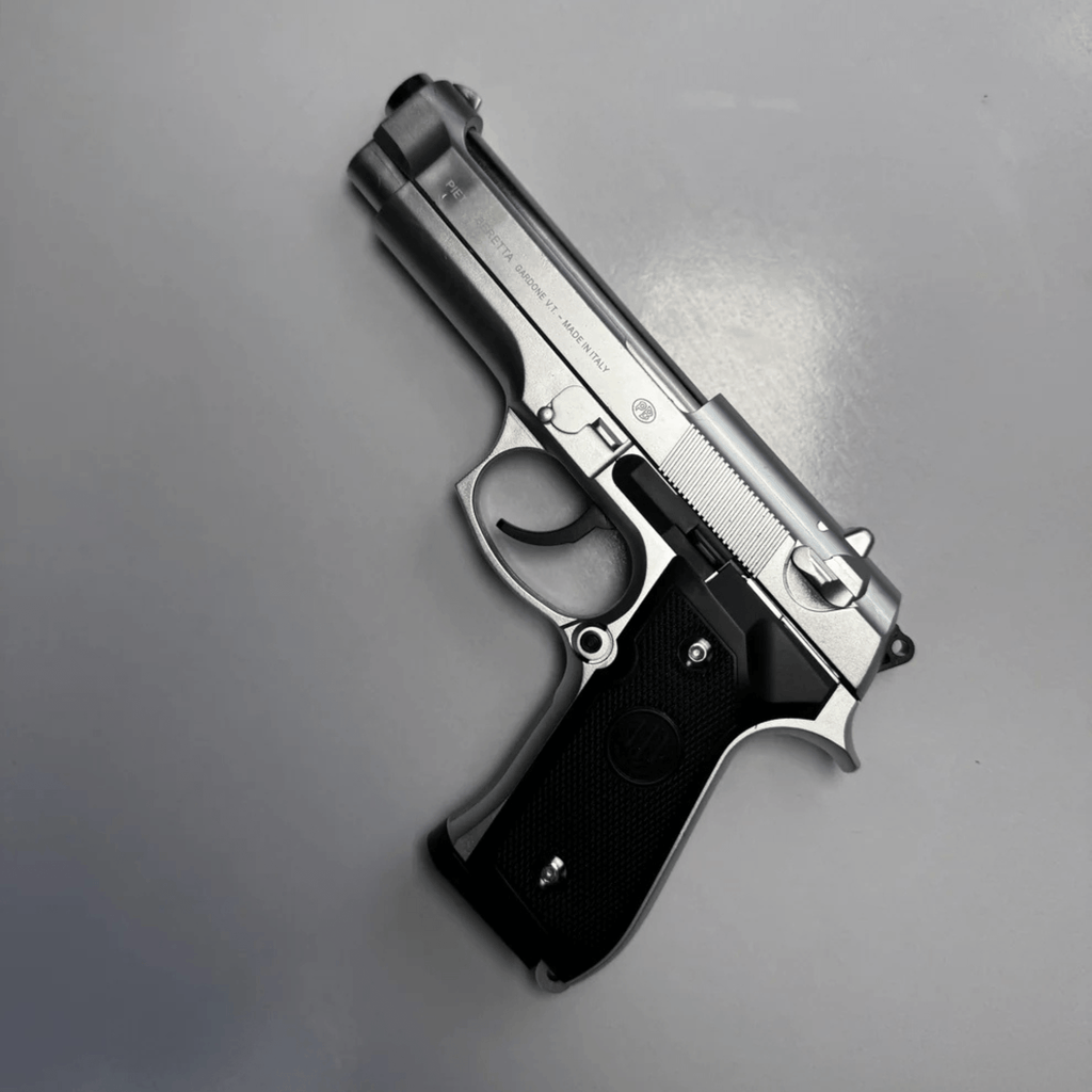 Silver M92 Beretta Airsoft Toy Gun