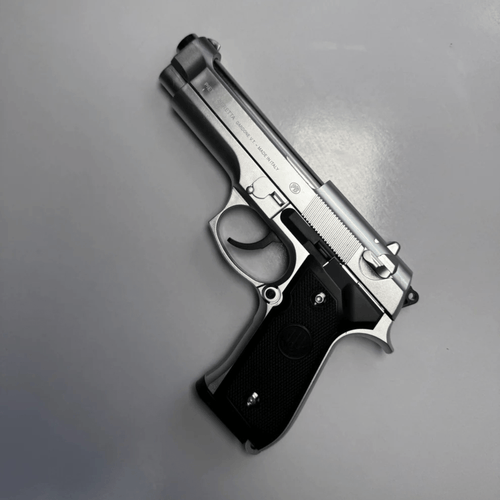 Silver M92 Beretta Airsoft Toy Gun