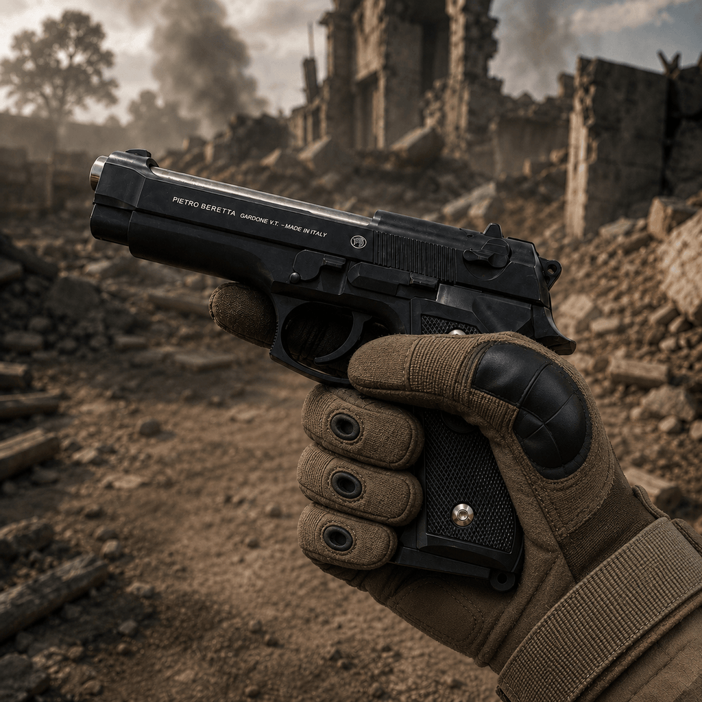 Black M92 Beretta Airsoft Toy Gun